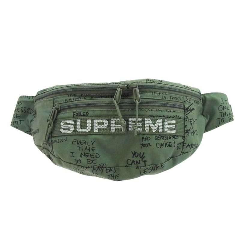 Supreme シュプリーム 23SS Field Waist Bag Olive Gonz ウエスト ボディ バッグ ウェストポーチ モスグリーン系【中古】