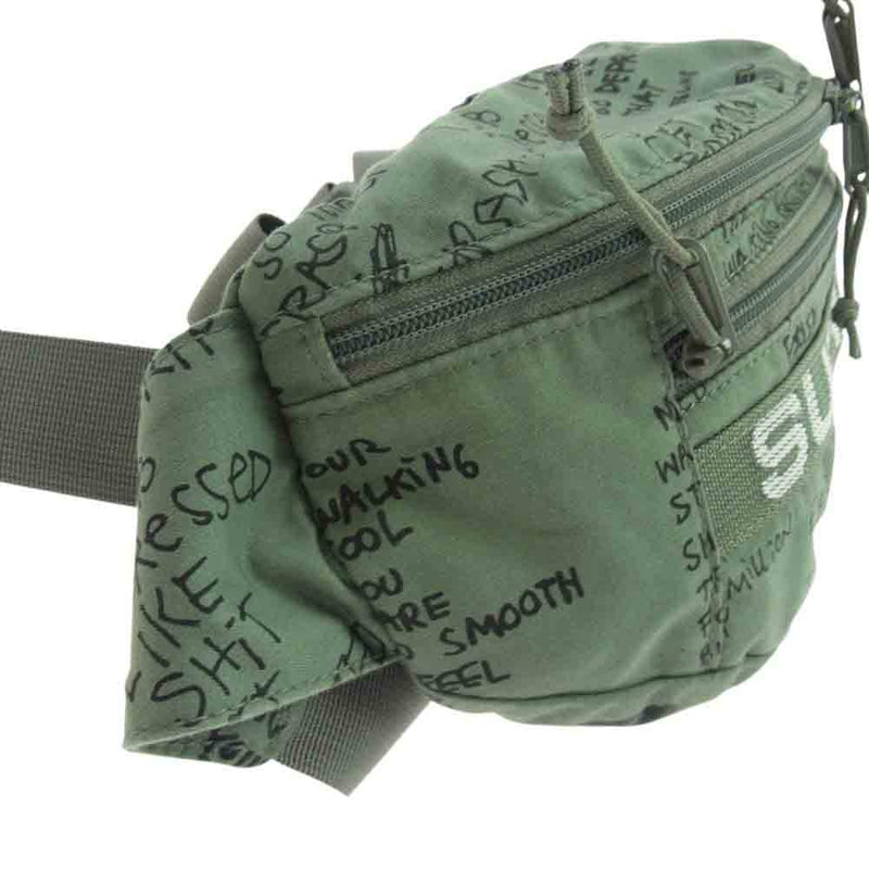 Supreme シュプリーム 23SS Field Waist Bag Olive Gonz ウエスト ボディ バッグ ウェストポーチ モスグリーン系【中古】