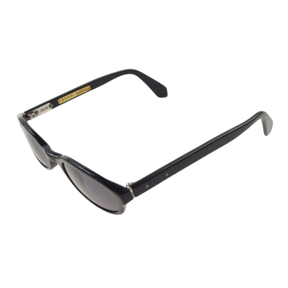 CHROME HEARTS クロムハーツ（原本無） SHADOW CASTER 2 シャドウキャスター オーバル サングラス アイウェア ブラックレンズ ブラック系【中古】