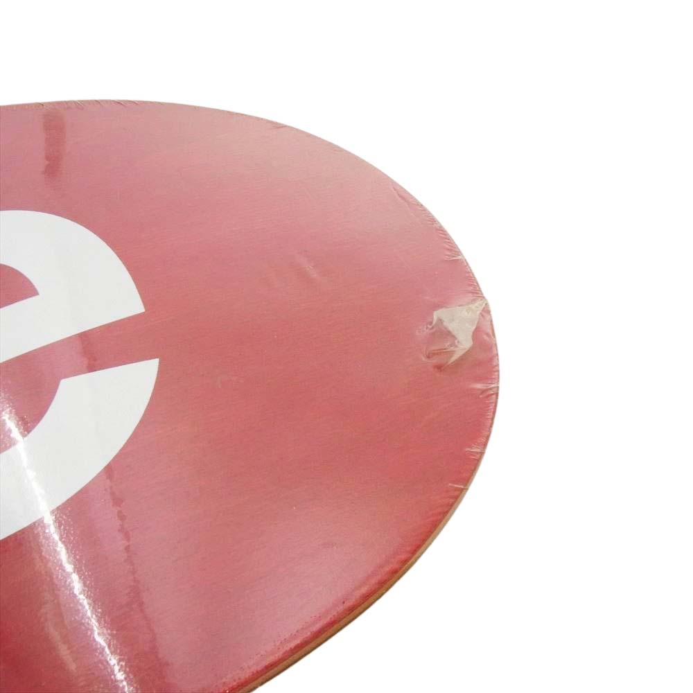 Supreme シュプリーム 08AW Stained Logo Deck ロゴ スケートボード デッキ レッド系【美品】【中古】