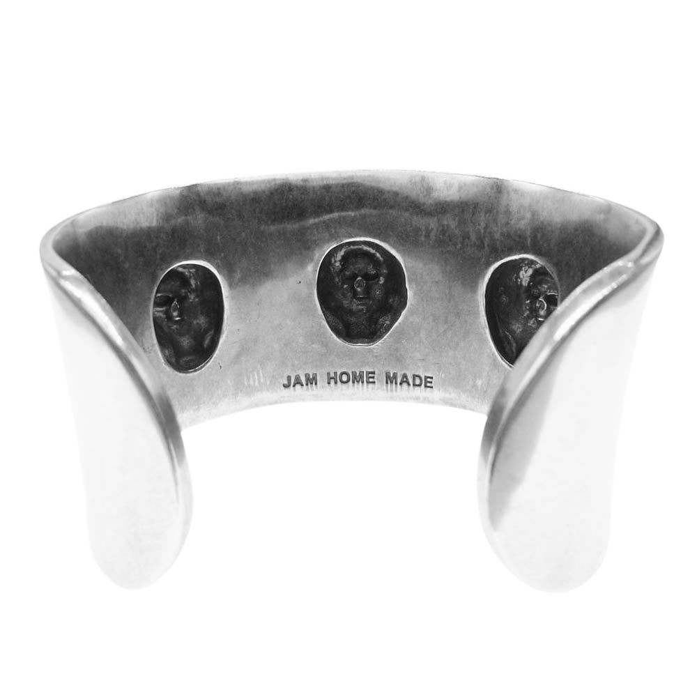 ジャムホームメイド Three WISE Monkeys スリー ワイズ モンキーズ スカル バングル シルバー系【中古】