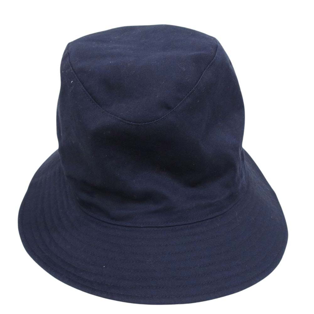 キジマタカユキ Ｔ-2 COTTON SOFT HAT コットン ソフト バケット ハット 帽子 ネイビー系 2【中古】