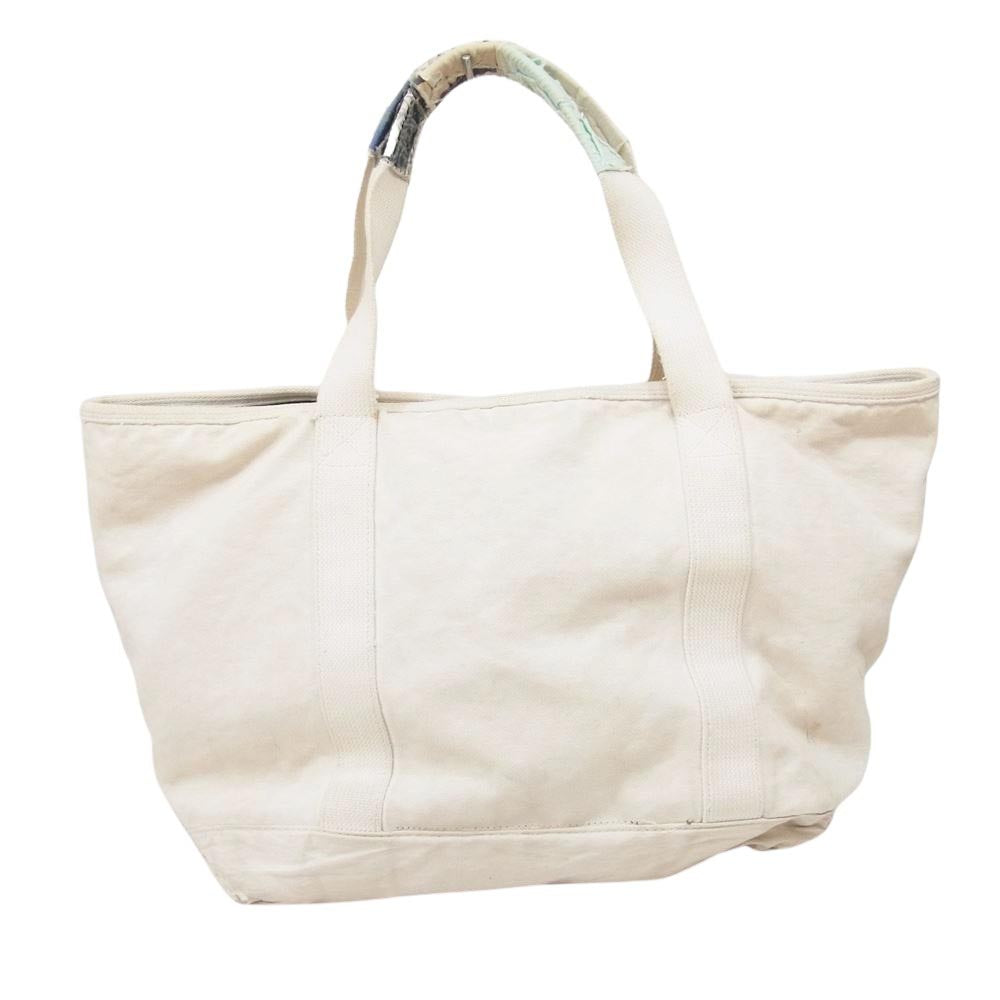 PORTER ポーター fennica B印 フェニカビーイン ラグ ハンドル  キャンバス  トート バッグ オフホワイト系【中古】