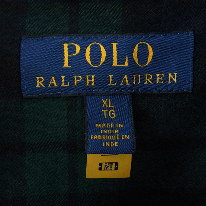 POLO RALPH LAUREN ポロ・ラルフローレン TALON ZIP タロン ジップ レザー スウィング トップ ジャケット ブラック系 XL【中古】