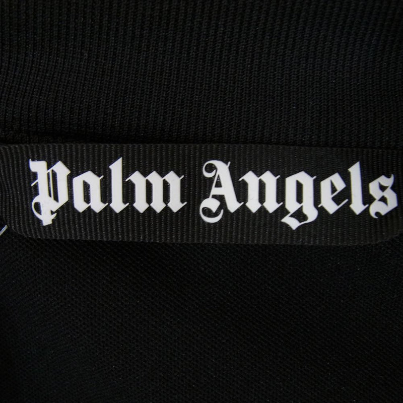 PALM ANGELS パームエンジェルス 24SS PMBD058R24FAB0011003 Monogram Track Jacket モノグラム トラック ジャケット ブラック系 XL【極上美品】【中古】