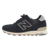 NEW BALANCE ニューバランス M1400 BKS USA製 M1400BKS スエード メッシュ ローカット スニーカー ブラック系 25cm【中古】