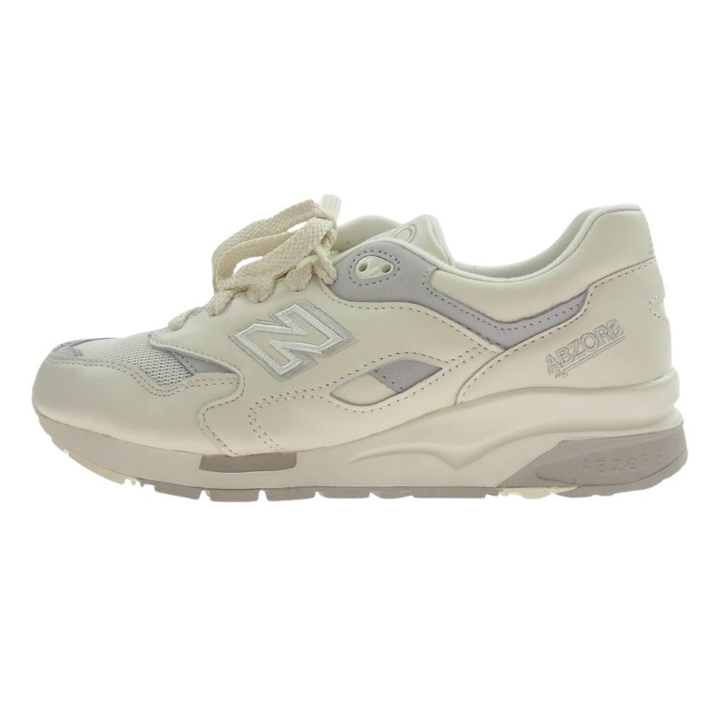 NEW BALANCE ニューバランス CM1600WT CM1600WP White ホワイト ローカット スニーカー ホワイト系 25.5cm【新古品】【未使用】【中古】