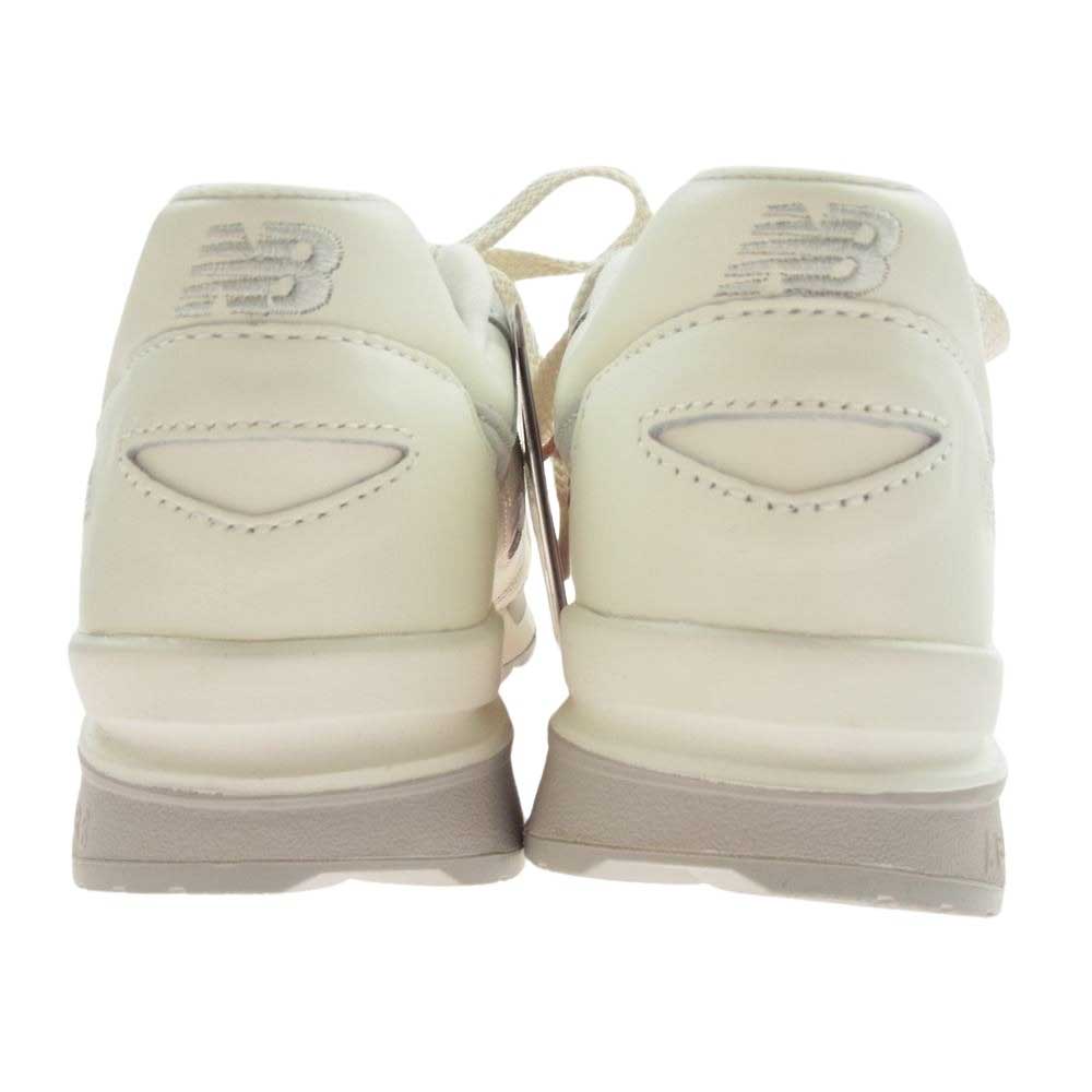 NEW BALANCE ニューバランス CM1600WT CM1600WP White ホワイト ローカット スニーカー ホワイト系 25.5cm【新古品】【未使用】【中古】