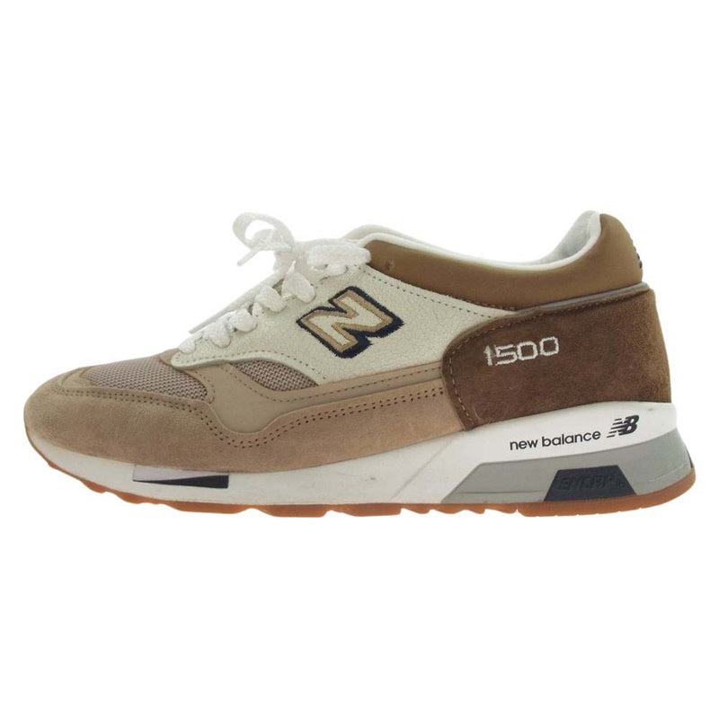 NEW BALANCE ニューバランス M1500SDS 英国製 MADE IN ENGLAND 1500 ローカット スニーカー ブラウン系 25.5cm【中古】