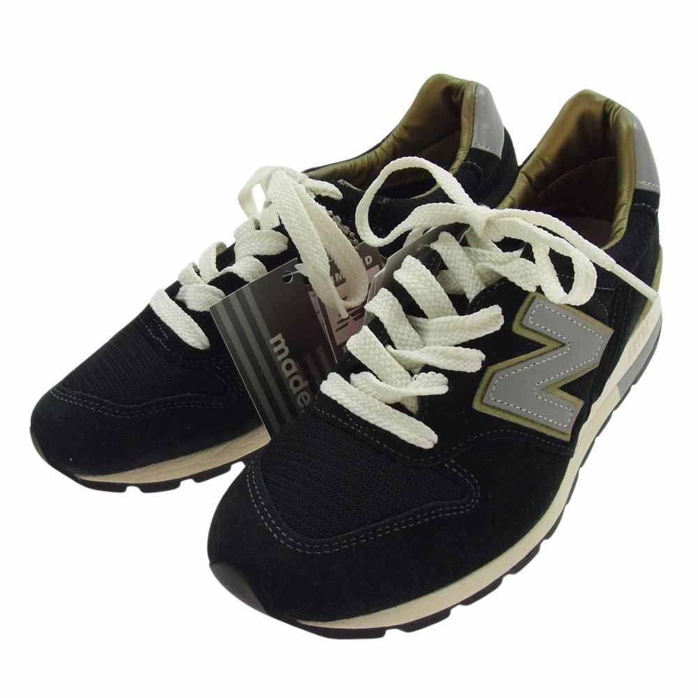 NEW BALANCE ニューバランス ML996EK MADE IN USA アメリカ製 ML996EK 30周年記念 ローカット スニーカー ブラック系 25cm【新古品】【未使用】【中古】