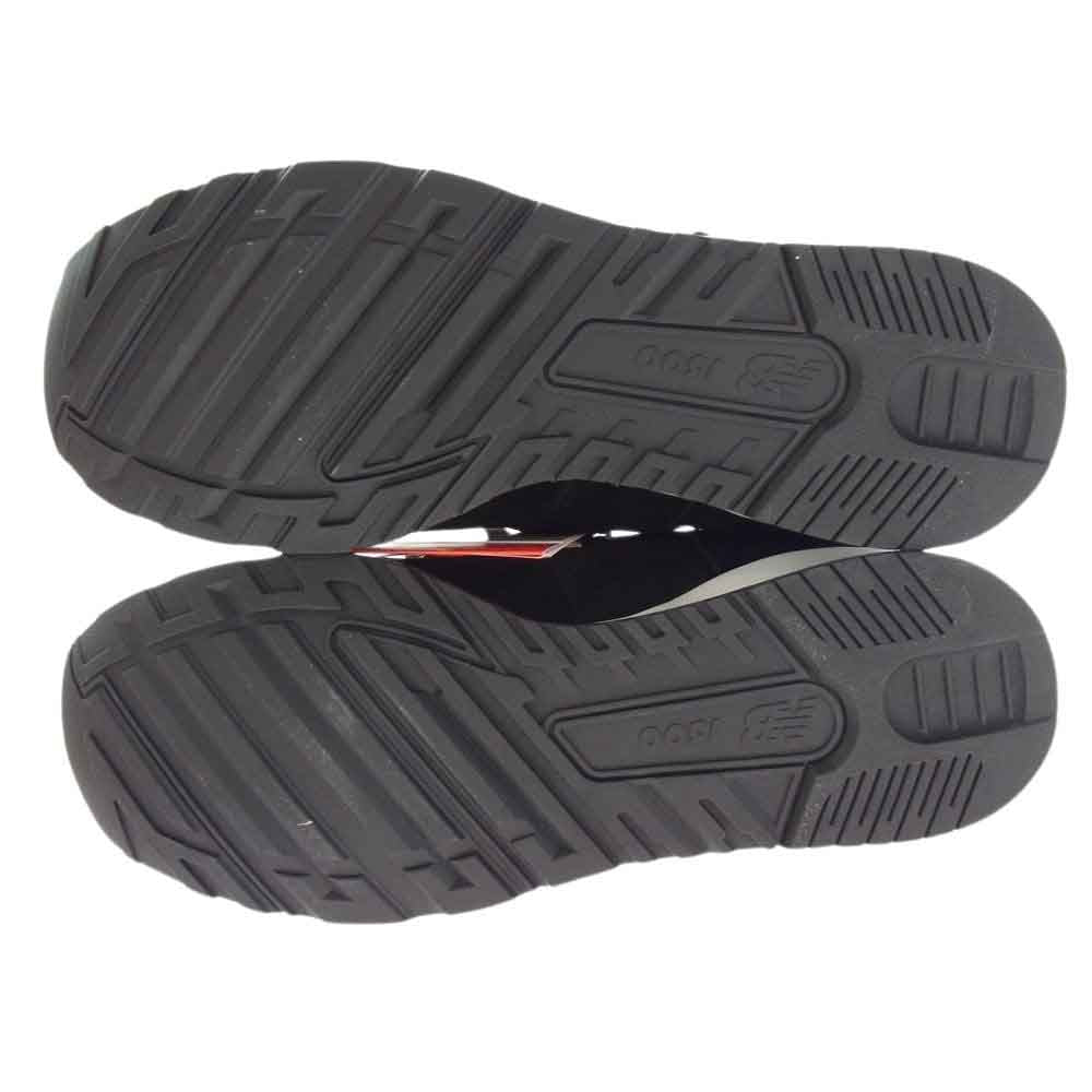 NEW BALANCE ニューバランス M1500JKK  英国製 MADE IN ENGLAND 1500 Black Gray ブラック グレイ ローカット スニーカー ブラック系 25cm【極上美品】【中古】