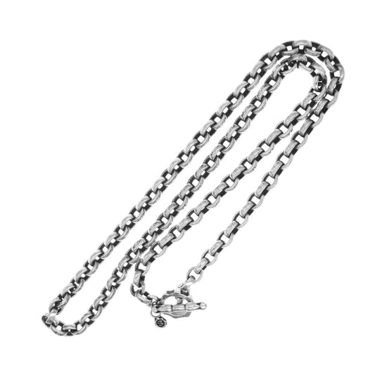 STARLIN GEAR スターリンギア ミディアム プレーン リンク チェーン 60cm ネックレス【中古】