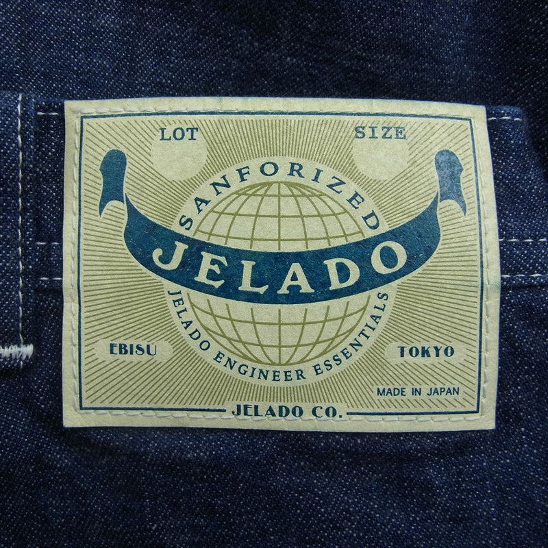 JELADO ジェラード 24SS JP94311W Last Resort 青タグ 311W Painter Pants 10.5オンス ライトオンス デニム ペインター パンツ インディゴブルー系 L【新古品】【未使用】【中古】