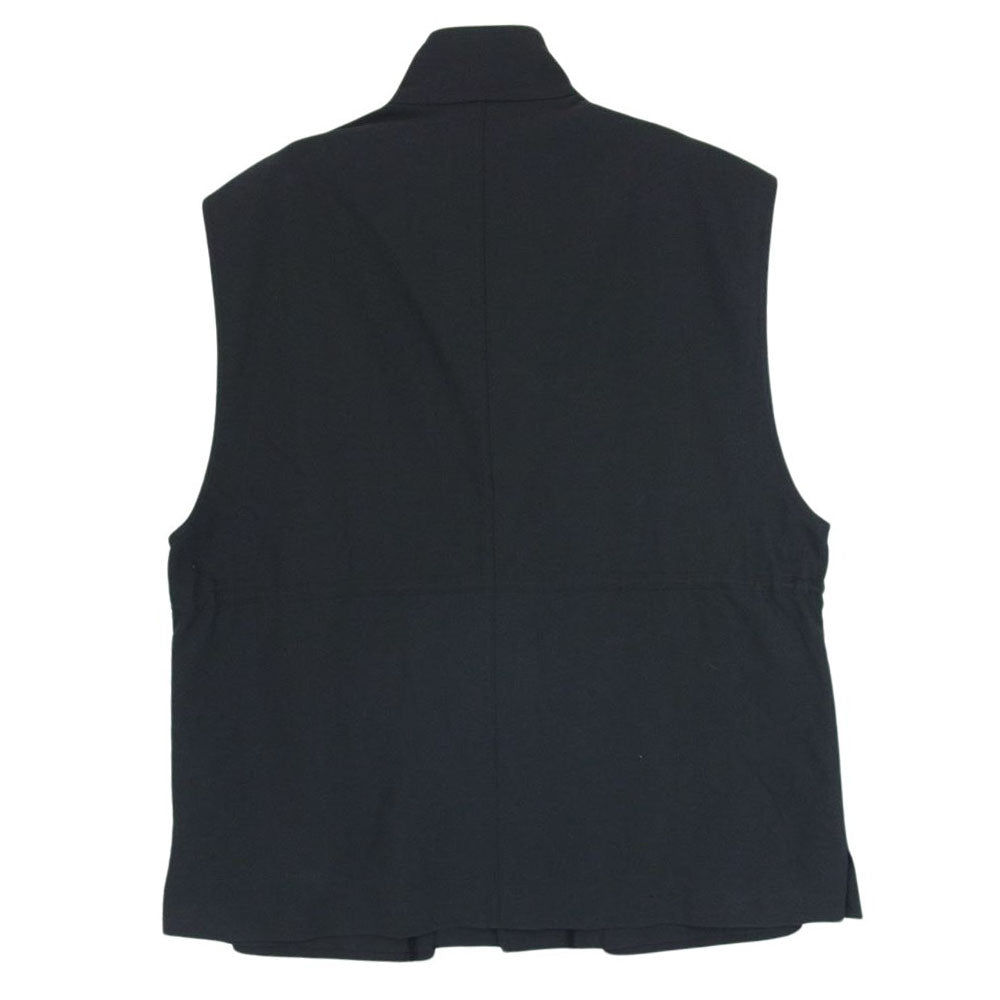 AURALEE オーラリー 19AW A9AV05KB Hard Twist Double Cloth Vest ハードツイスト ダブルクロス ベスト ブラック系 1【中古】