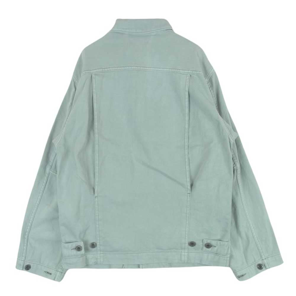 ルメール 23SS OW306 LD1008 BOXY JACKET SNOW GREY ボクシー デニム ジャケット ライトグレー系 XXS【中古】