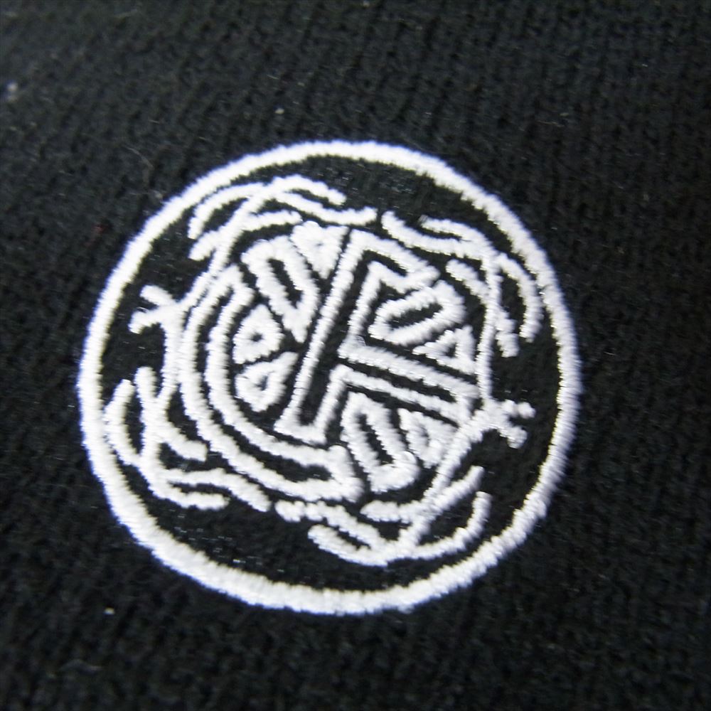 × NEW ERA ニューエラ KNIT CAP アクリル ニットキャップ ブラック系【中古】