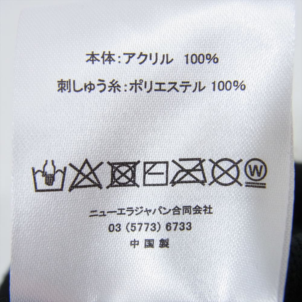 × NEW ERA ニューエラ KNIT CAP アクリル ニットキャップ ブラック系【中古】
