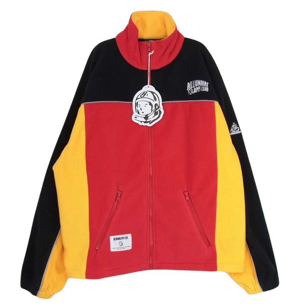 ビリオネアボーイズクラブ BBCJP223X001 FLEECE BLOUSON フリース ブルゾン ジャケット レッド系 M【中古】