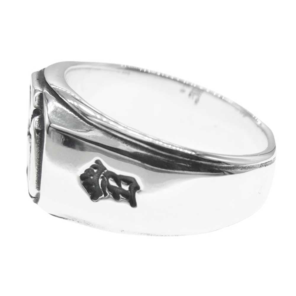 BILL WALL LEATHER ビルウォールレザー BWL Iron Cross Signet Ring アイアンクロス シグネット リング  18.5号【美品】【中古】