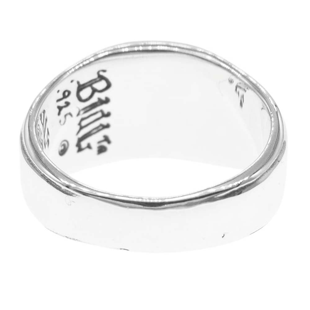 BILL WALL LEATHER ビルウォールレザー BWL Iron Cross Signet Ring アイアンクロス シグネット リング  18.5号【美品】【中古】