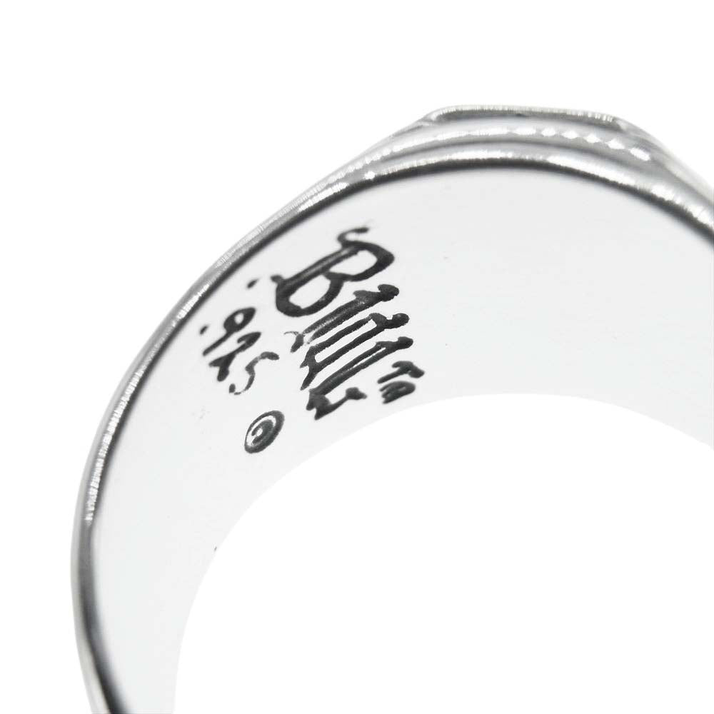BILL WALL LEATHER ビルウォールレザー BWL Iron Cross Signet Ring アイアンクロス シグネット リング  18.5号【美品】【中古】
