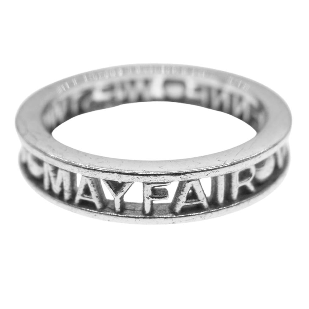 Vivienne Westwood ヴィヴィアンウエストウッド WESTMINSTER RING ウエストミンスター リング MAYFAIR シルバー925 M 13.5号【中古】
