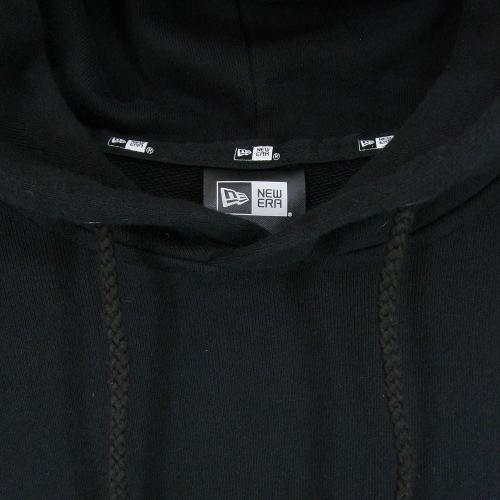 Yohji Yamamoto POUR HOMME ヨウジヤマモトプールオム 23AW HJ-T92-281 New Era OS HOODIE NEW ERA HOODIE ニューエラ フーディー プルオーバー パーカー ブラック系 XXL【中古】