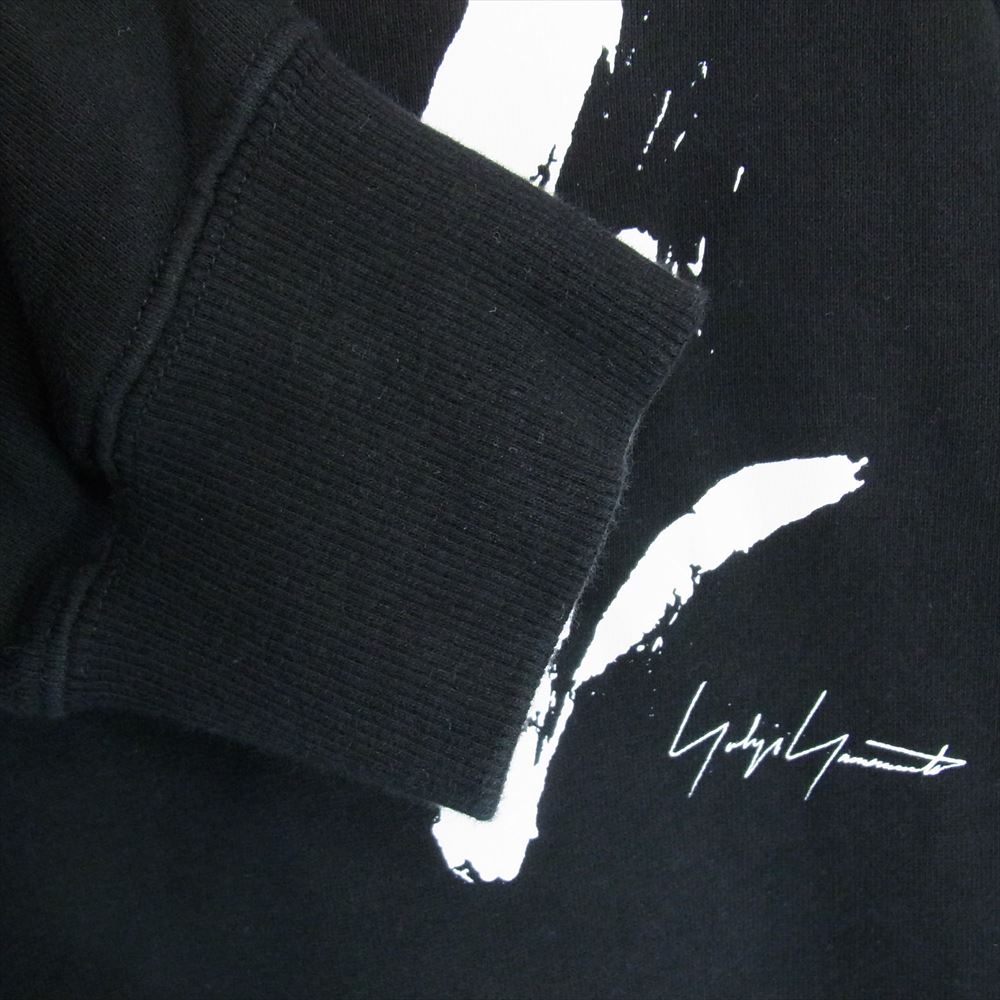Yohji Yamamoto POUR HOMME ヨウジヤマモトプールオム 23AW HJ-T92-281 New Era OS HOODIE NEW ERA HOODIE ニューエラ フーディー プルオーバー パーカー ブラック系 XXL【中古】