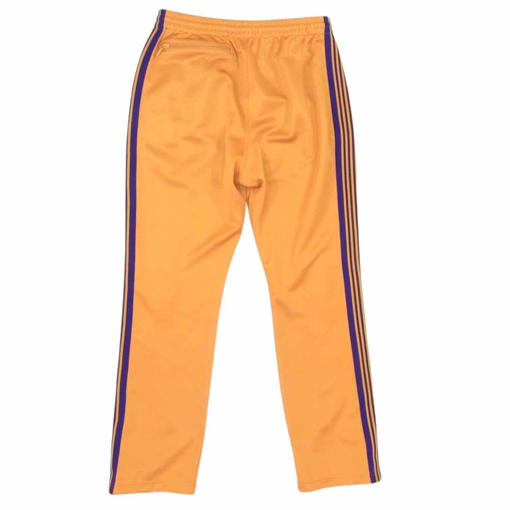 Needles ニードルス KP221 NARROW TRACK PANT POLY SMOOTH トラック パンツ オレンジ系 S【中古】