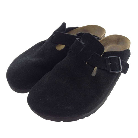 BIRKENSTOCK ビルケンシュトック BOSTON ボストン サンダル ブラック系 24【中古】