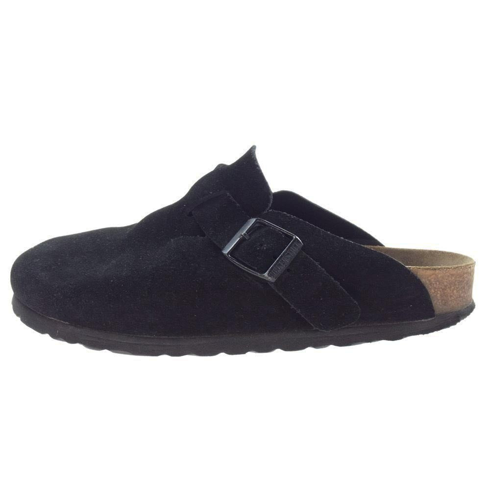 BIRKENSTOCK ビルケンシュトック BOSTON ボストン サンダル ブラック系 24【中古】
