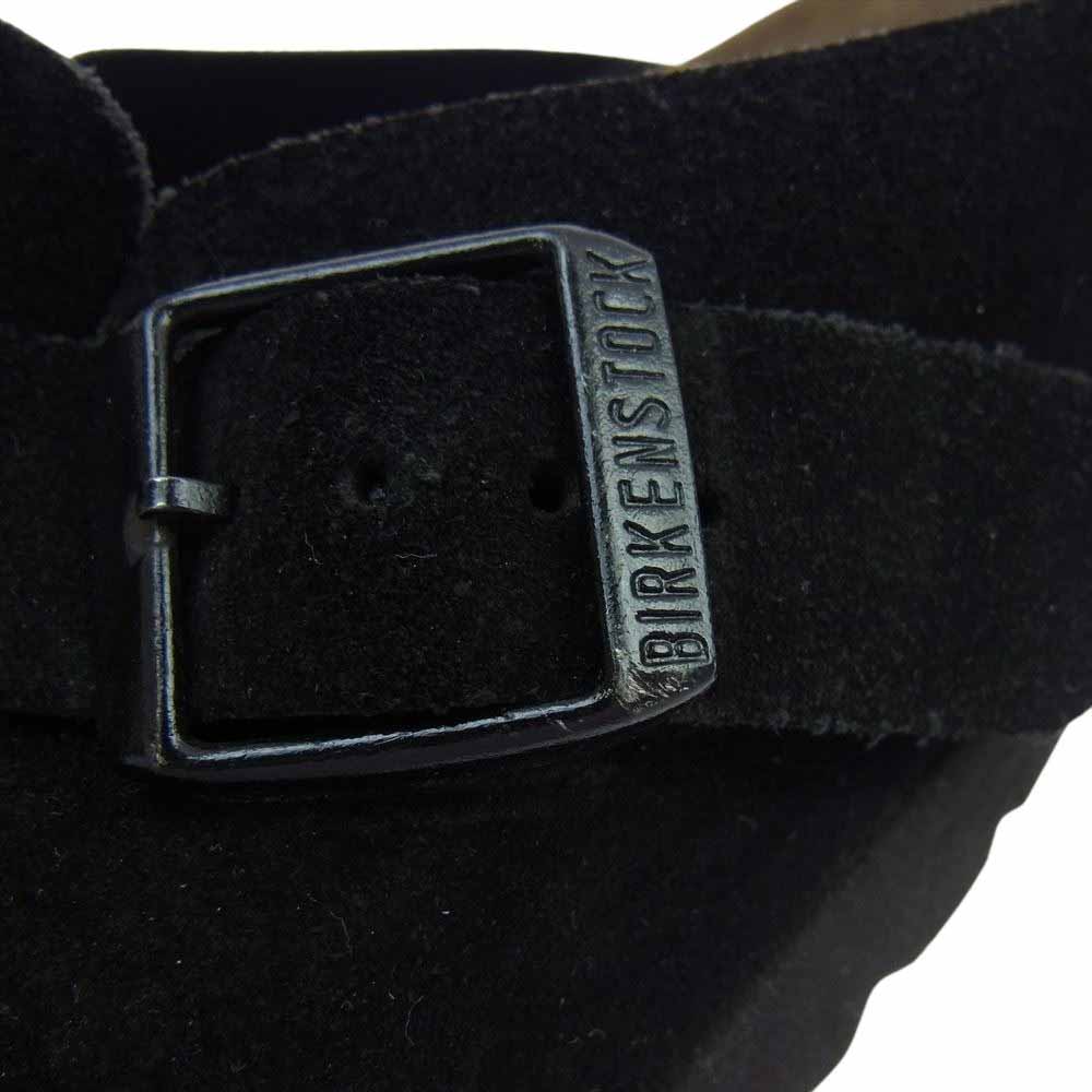 BIRKENSTOCK ビルケンシュトック BOSTON ボストン サンダル ブラック系 24【中古】