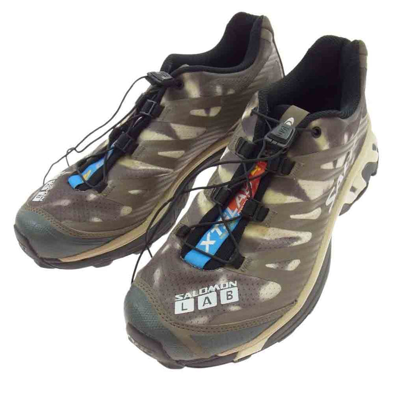 salomon サロモン 225389 Lab XT-6 ADVANCED ローカット スニーカー ブラウン系 24cm【中古】