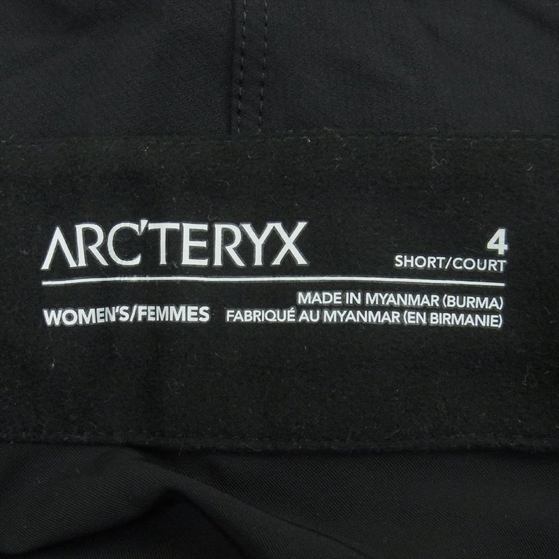 ARC'TERYX アークテリクス 17103 SIGMA FL PANT WOMENS シグマ ナイロン パンツ ミャンマー製 ブラック系 4【中古】
