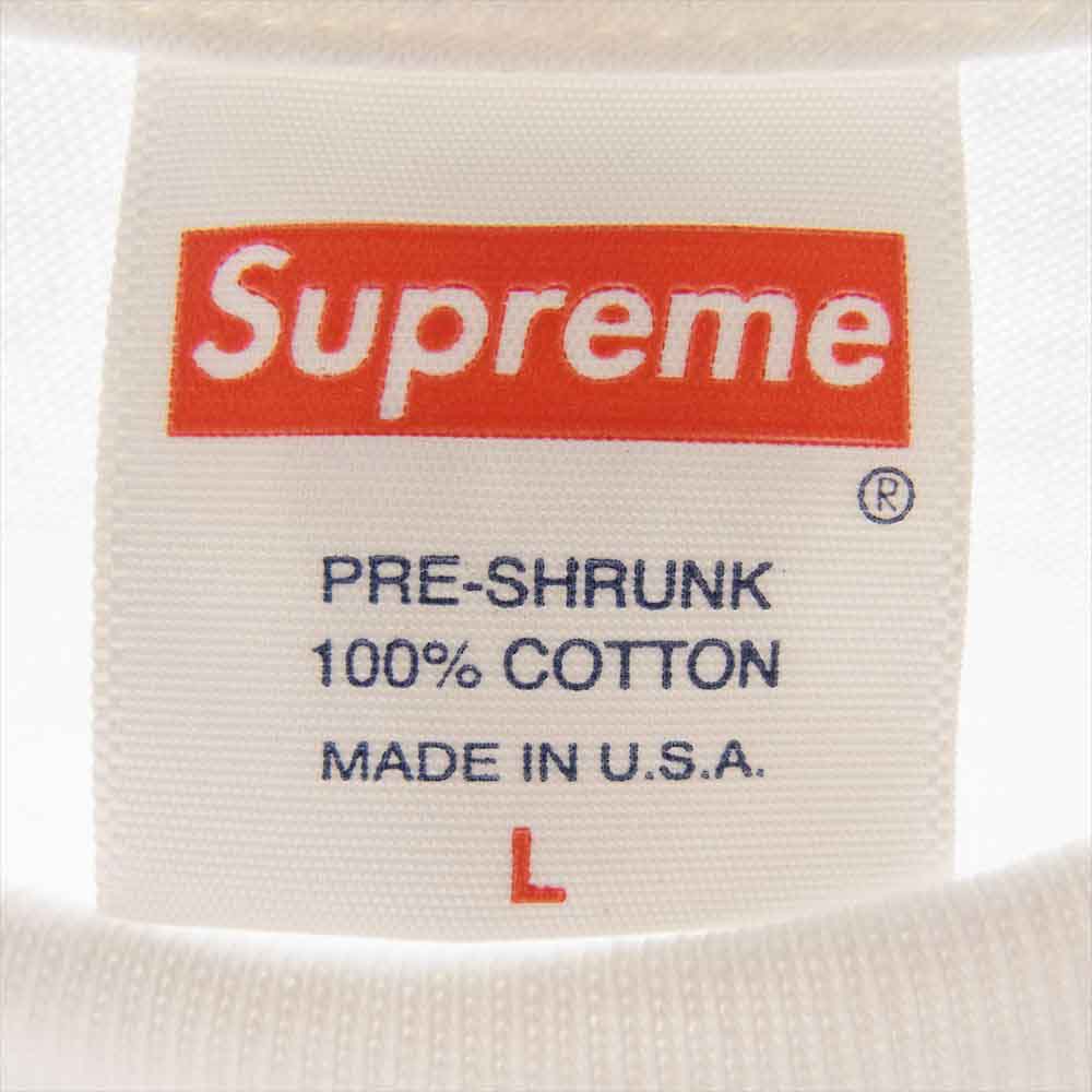 Supreme シュプリーム 22AW Play Dead Tee プレイ デッド 半袖 Tシャツ  ホワイト系 L【美品】【中古】