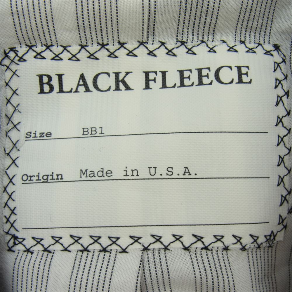 ブラックフリース バイ ブルックスブラザーズ USA製 カシミア混 ブラックウォッチ チェック ダブル スーツ セットアップ テーラード ジャケット スラックス ネイビー系 グリーン系 BB1【中古】