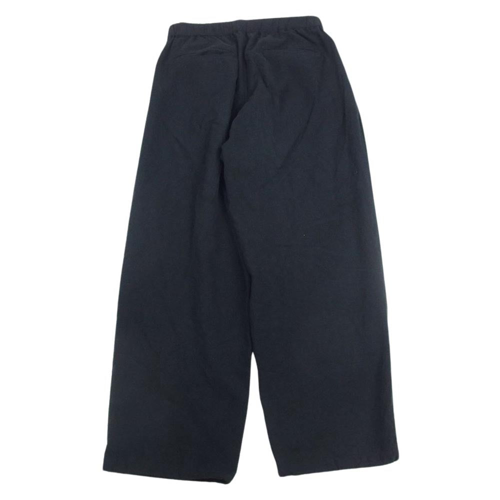 GRAPHPAPER グラフペーパー 24SS GM241-40237 Linen Cupro Track Pants リネン キュプラ トラック パンツ ブラック系 1【中古】