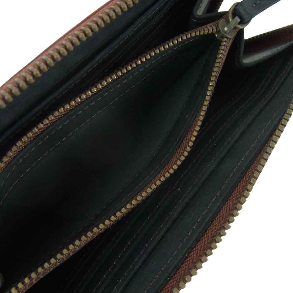COCOMEISTER ココマイスター ナポレオンカーフ ヘラクレス ウォレット レザー 長財布 ブラウン系 赤茶色系【中古】