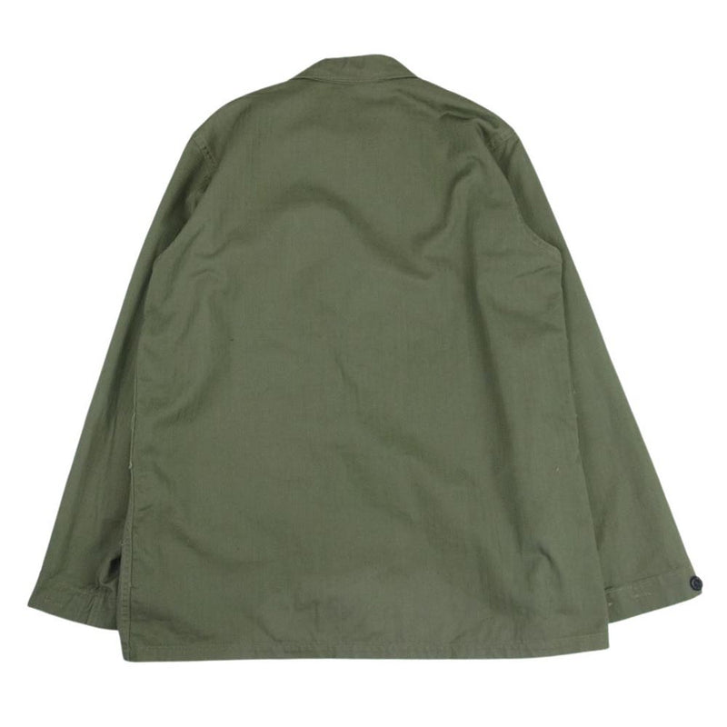 ヴィンテージ ヴィンテージ 40s USMC  P44 HBT jacket アメリカ 海兵隊 ミリタリー ジャケット カーキ系 36【中古】