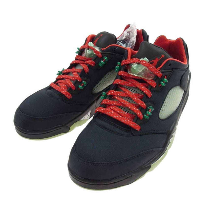 NIKE AIR JORDAN ナイキ ジョーダン DM4640-036 CLOT Air Jordan 5 Low sp クロット エア ジョーダン 5 レトロ スペシャル  ブラック系 28.0cm【新古品】【未使用】【中古】