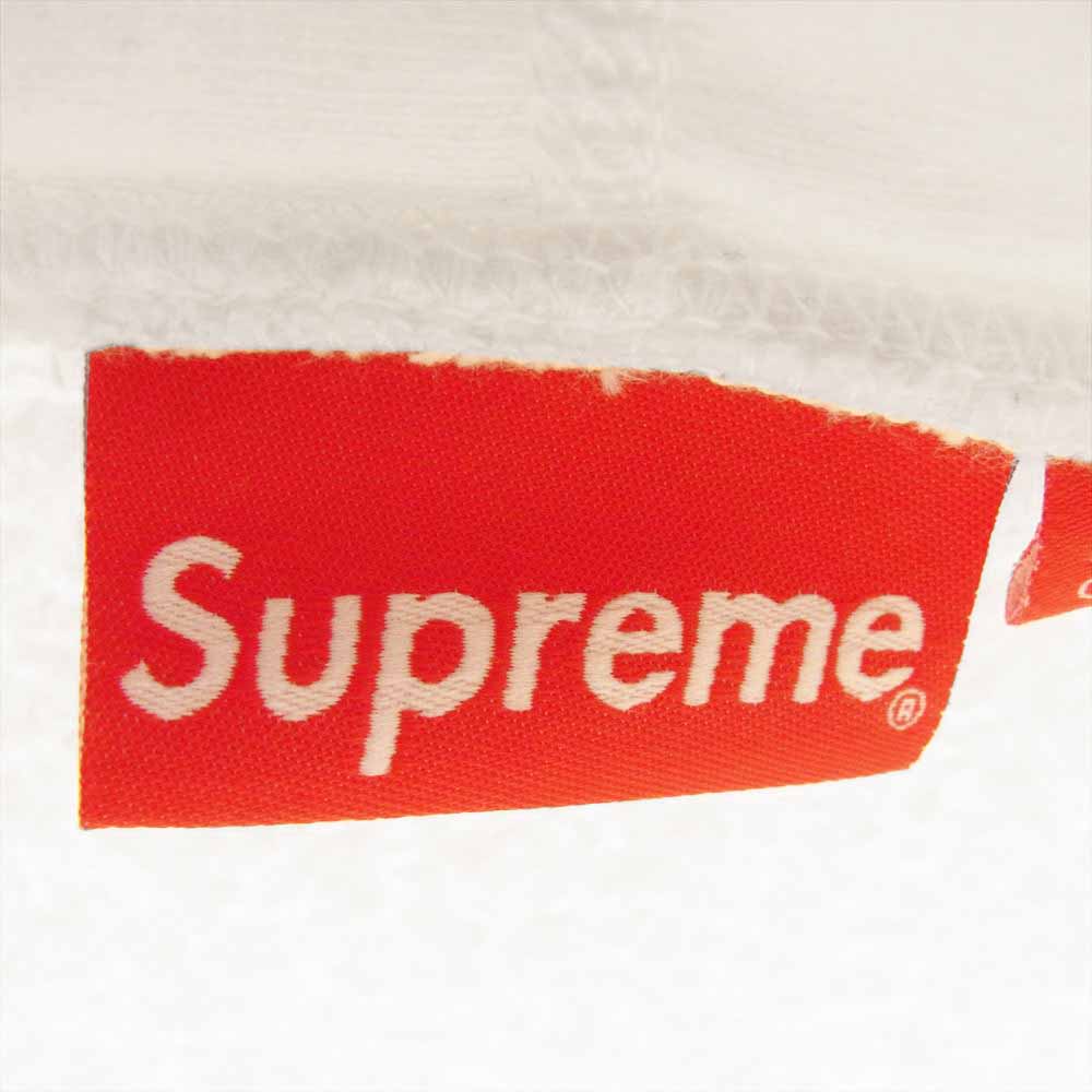 Supreme シュプリーム 21AW Box Logo Hooded Sweatshirt  ボックスロゴ プルオーバー スウェット パーカー ホワイト  ホワイト系 S【中古】