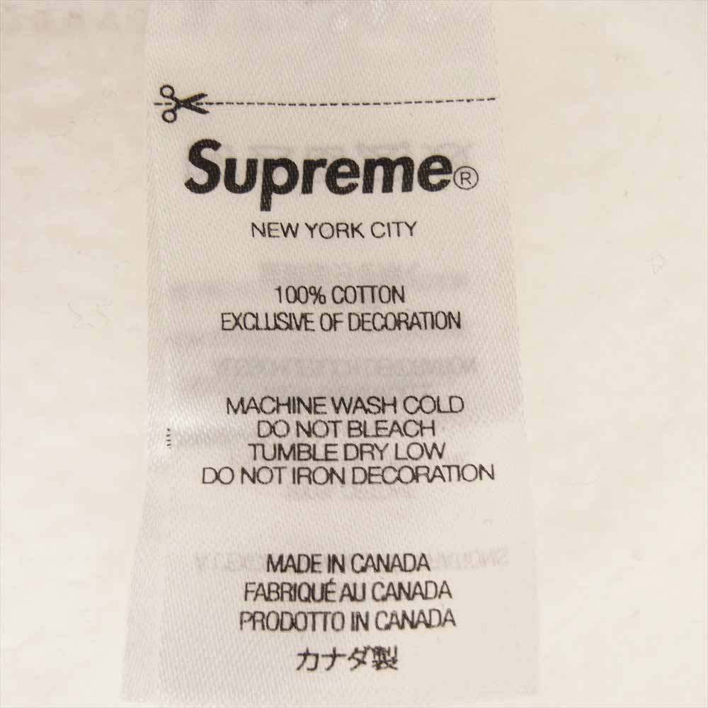 Supreme シュプリーム 21AW Box Logo Hooded Sweatshirt  ボックスロゴ プルオーバー スウェット パーカー ホワイト  ホワイト系 S【中古】