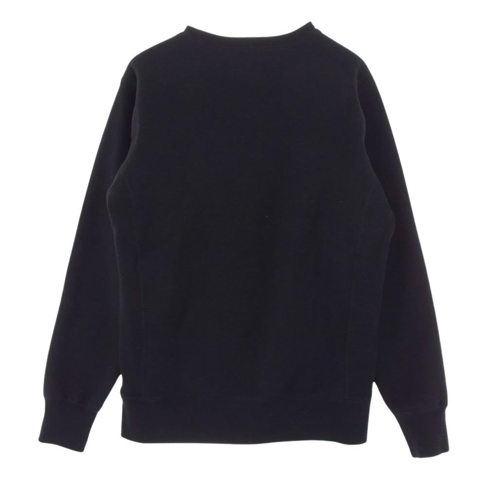 Supreme シュプリーム 18AW  Box Logo Crewneck Sweatshirt ボックスロゴ プルオーバー クルーネック スウェット ブラック ブラック系 S【中古】