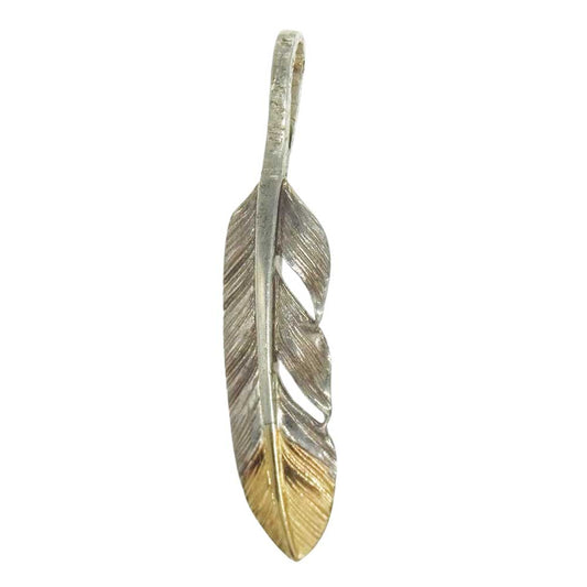 TARO WASHIMI ワシミタロウ 鷲見太郎 鷲見太郎 S Feather フェザー 先金 シルバー925 K18 シルバー系【中古】
