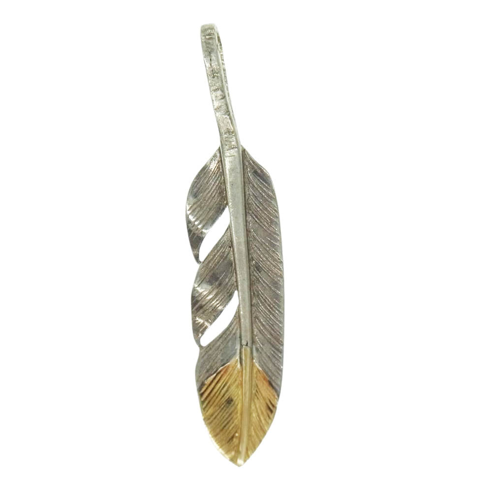 TARO WASHIMI ワシミタロウ 鷲見太郎 鷲見太郎 S Feather フェザー 先金 シルバー925 K18 シルバー系【中古】