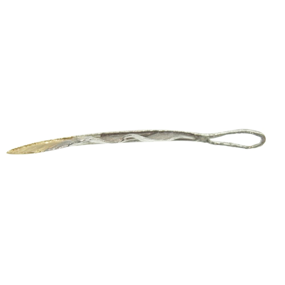 鷲見太郎 S Feather フェザー 先金 シルバー925 K18 TARO WASHIMI ワシミタロウ 鷲見太郎 鷲見太郎 S Feather フェザー 先