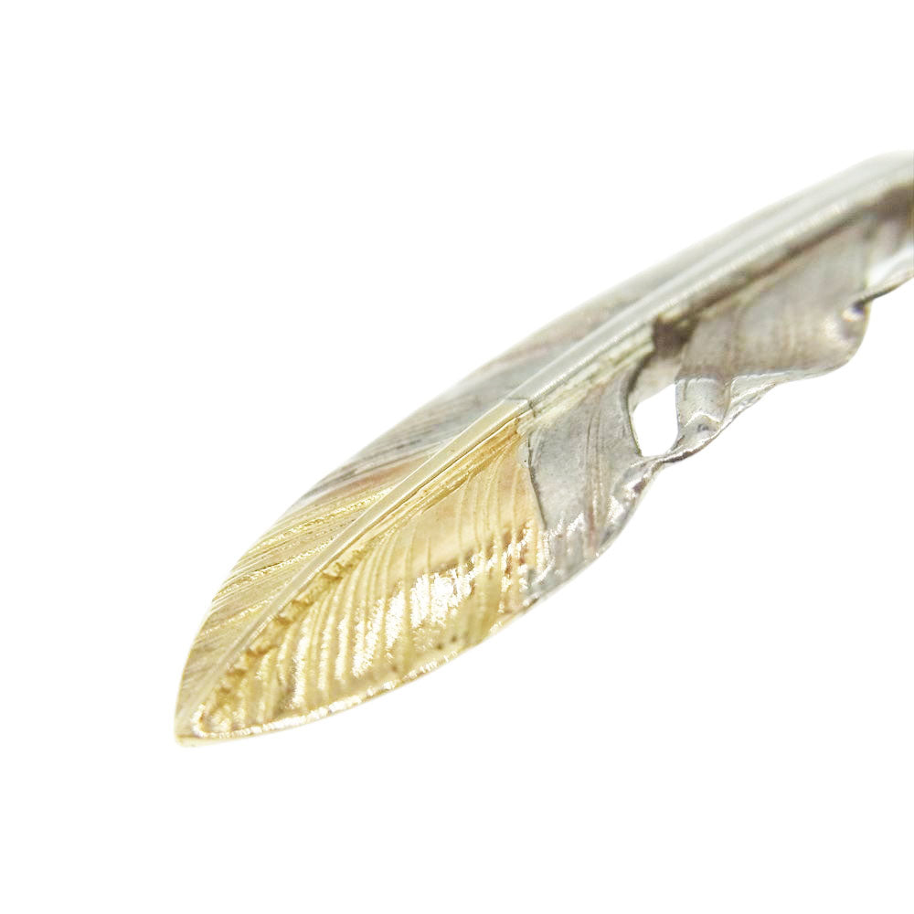 鷲見太郎 S Feather フェザー 先金 シルバー925 K18 TARO WASHIMI ワシミタロウ 鷲見太郎 鷲見太郎 S Feather フェザー 先