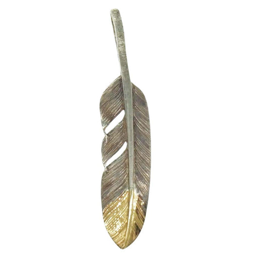TARO WASHIMI ワシミタロウ 鷲見太郎 鷲見太郎 S Feather フェザー 先金 シルバー925 K18 シルバー系【中古】
