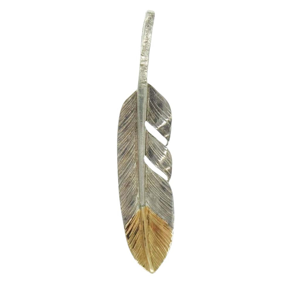 TARO WASHIMI ワシミタロウ 鷲見太郎 鷲見太郎 S Feather フェザー 先金 シルバー925 K18 シルバー系【中古】