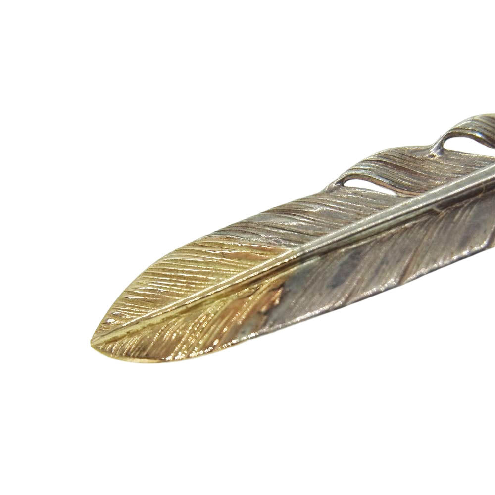 TARO WASHIMI ワシミタロウ 鷲見太郎 鷲見太郎 S Feather フェザー 先金 シルバー925 K18 シルバー系【中古】
